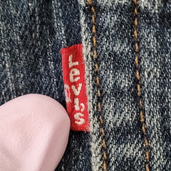 LEVIS 559 Jeans 36x30 Whiskered Dark-Wash - Picture 3 of 16